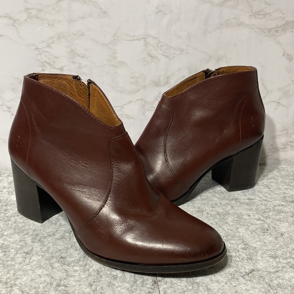 Frye Nora Zip Booties